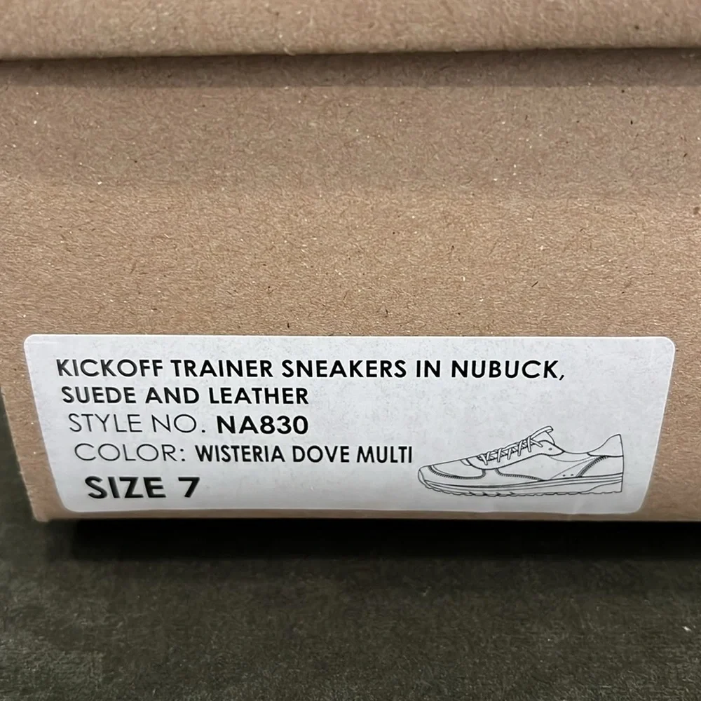 NIB Madewell Kickoff Trainer Sneakers in Nubuck Suede and Leather - Picture 12 of 14